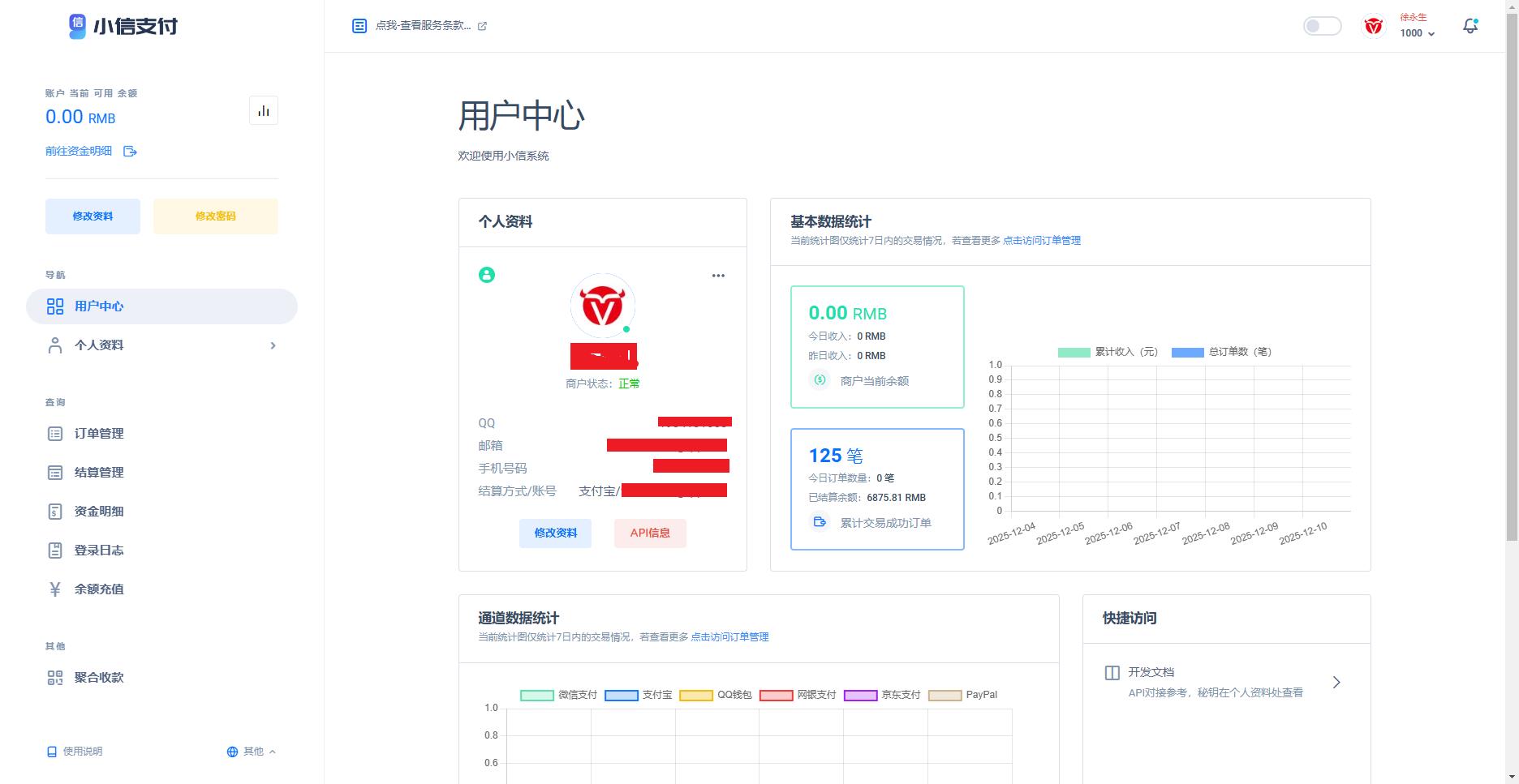 【牛角网二开】彩虹易支付前后端模板5.0含整站源码2